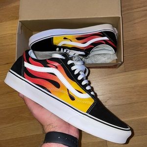 Vans Flame Old Skool. Size 11.5. Box is included.